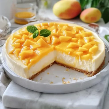 Irresistibly Creamy Mango Cheesecake to Wow Your Guests 8 Irresistibly Creamy Mango Cheesecake to Wow Your Guests