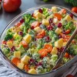 Delicious Creamy Fruits & Vegetable Salad with Broccoli Bliss 20 Creamy Fruits & Vegetable Salad with Broccoli