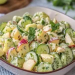 Refreshing Creamy Cucumber Apple Salad for Hot Days 20 Creamy Cucumber Apple Salad