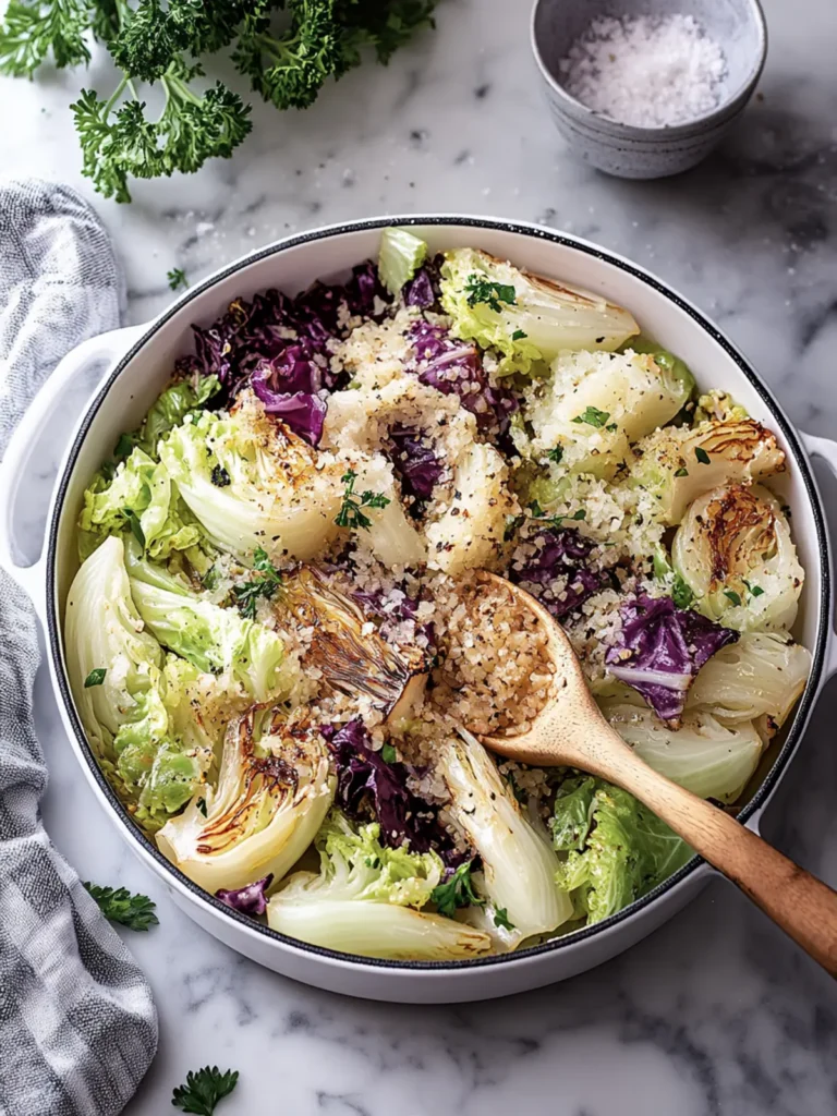 Savor the Sweetness: Caramelized Cabbage Bliss 4 Caramelized Cabbage