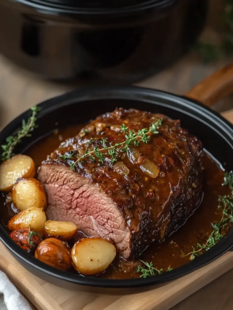 Slow Cooker Honey-Glazed Easter Beef for a Sweet Feast 3 Slow Cooker Honey-Glazed Easter Beef