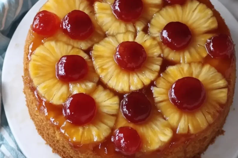 Pineapple Upside Down Cake