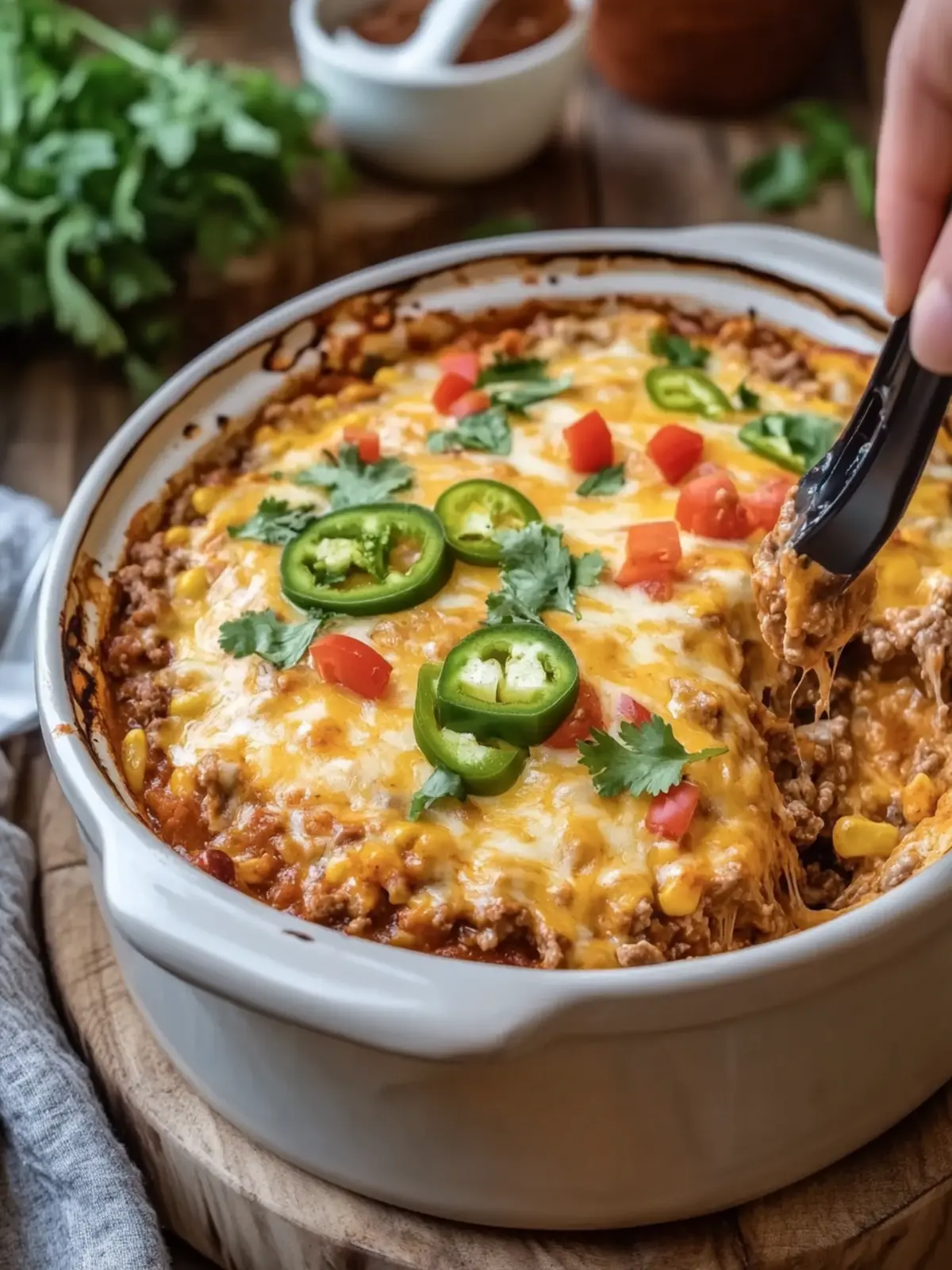 Crockpot Beef Enchilada Casserole for Easy Family Dinners 5 Crockpot Beef Enchilada Casserole