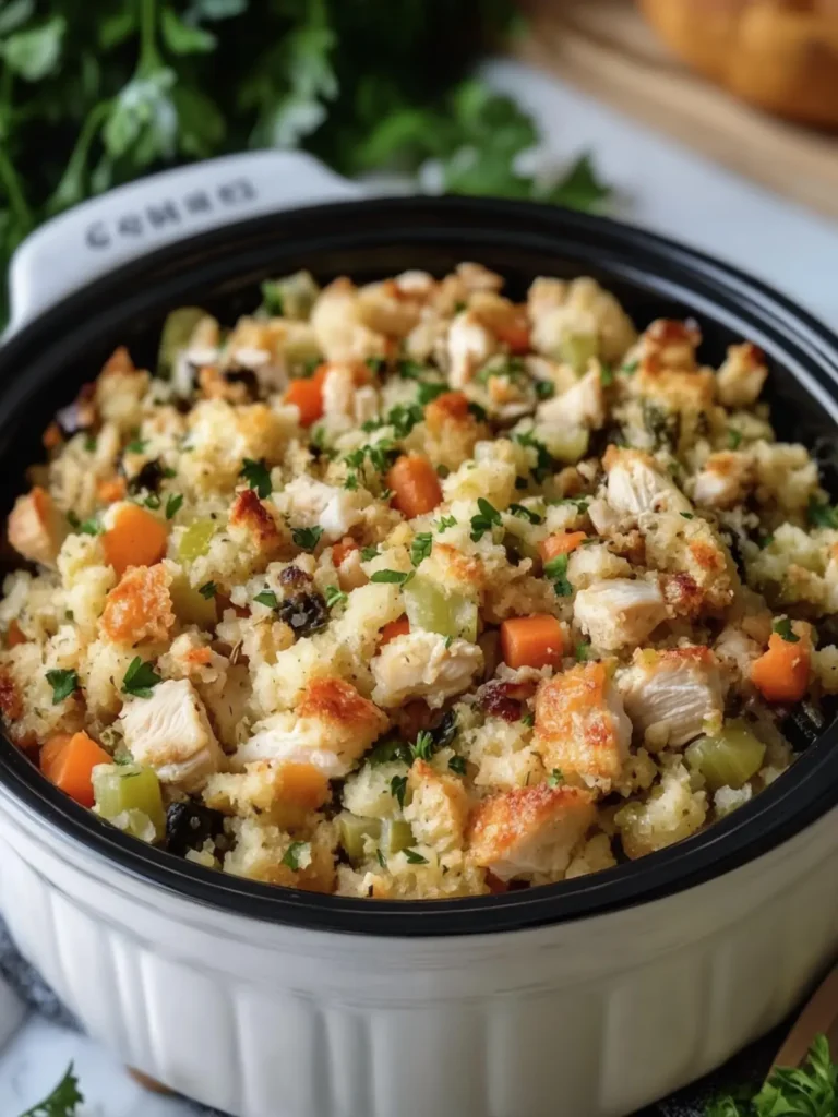 Irresistible Crockpot Chicken and Stuffing Made Easy 2 Crockpot Chicken and Stuffing