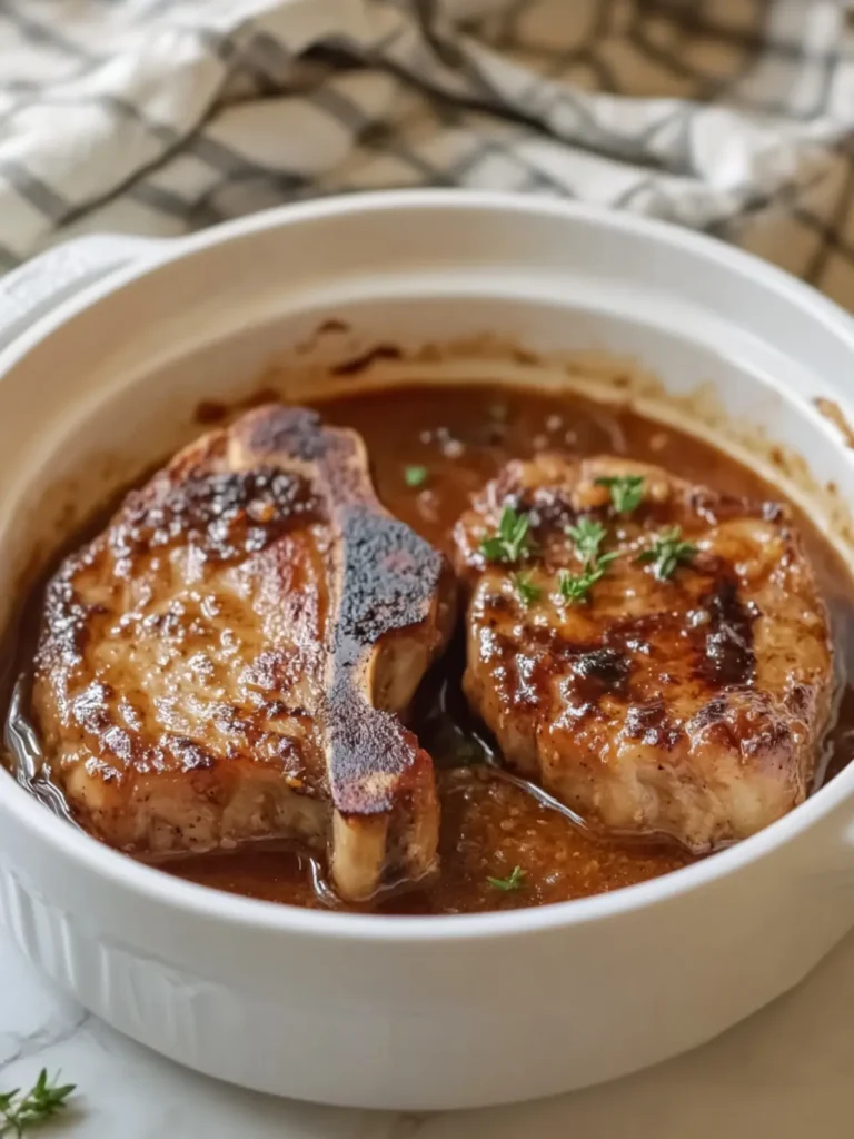 Slow Cooker Brown Sugar Pork Chops