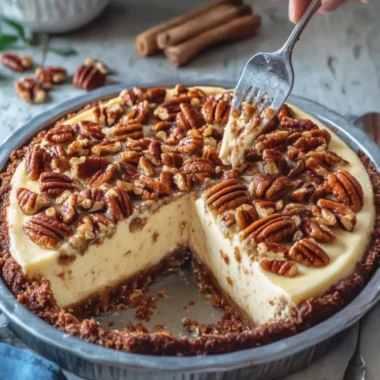 Decadent Pecan Pie Cheesecake to Impress Your Guests 16 Pecan Pie Cheesecake