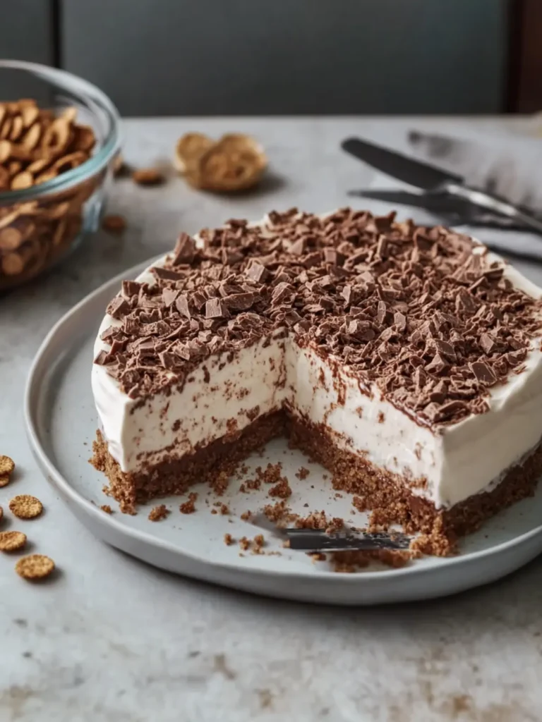 Irresistible No-Bake Chocolate Graham Cake for Sweet Cravings 4 No-Bake Chocolate Graham Cake