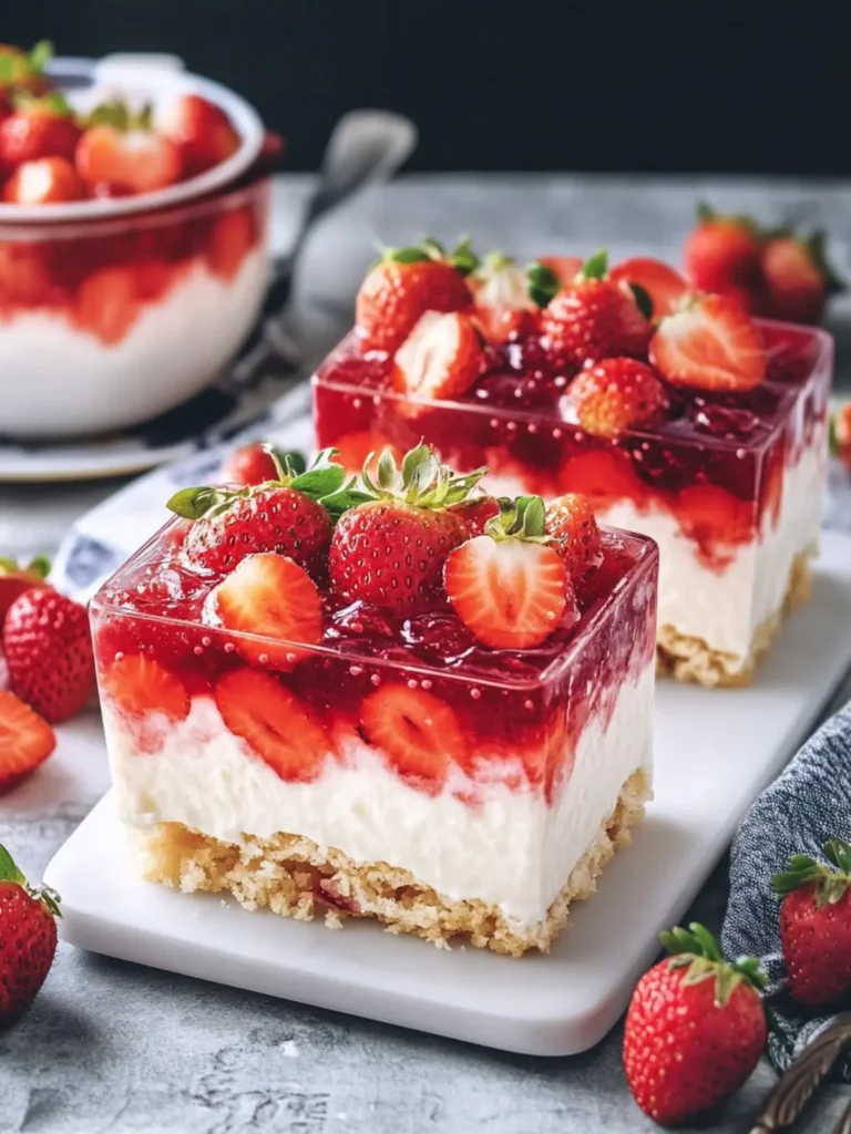 Delight in Creamy Strawberry Jelly Dessert Everyone Will Love 3 Creamy Strawberry Jelly Dessert