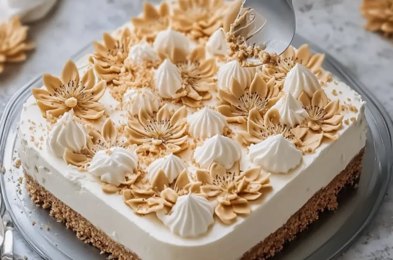 No-Bake Lotus Cheesecake