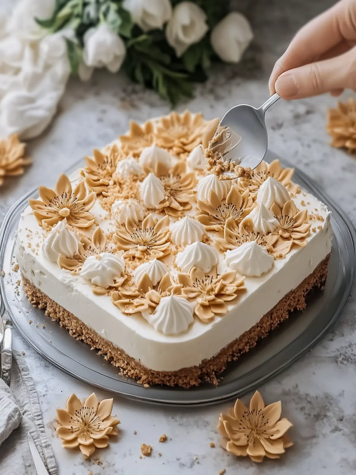 Decadent No-Bake Lotus Cheesecake That Everyone Will Love 5 No-Bake Lotus Cheesecake