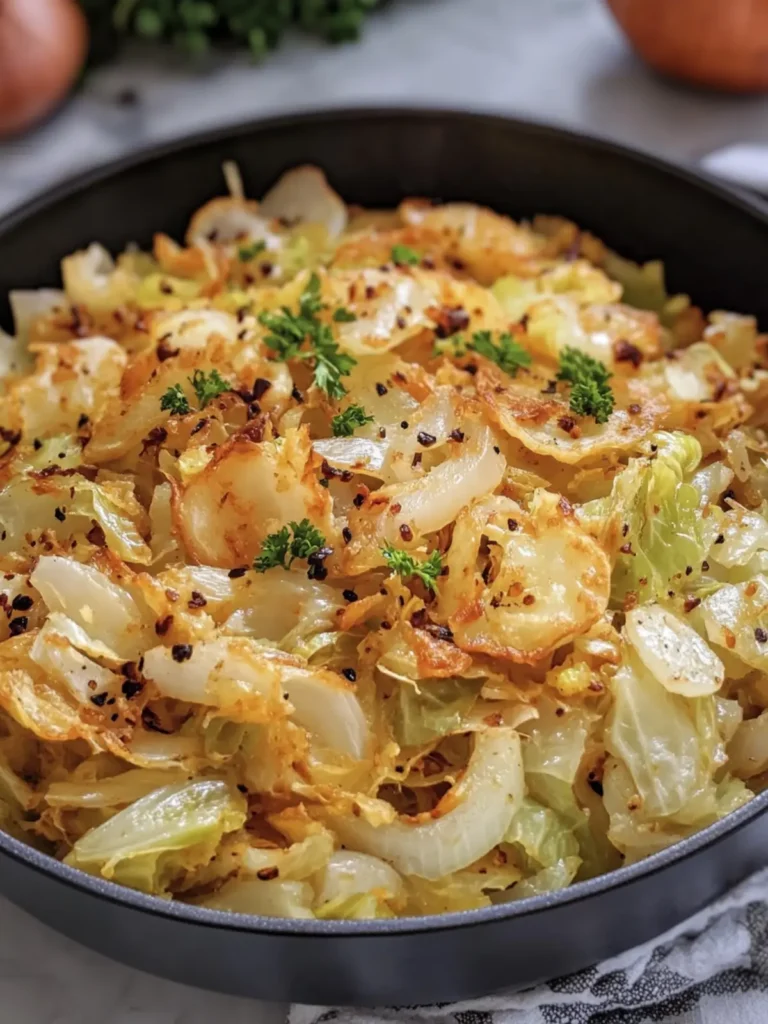 Southern Fried Cabbage with Onions & Garlic: Comfort in a Pan 3 Southern Fried Cabbage with Onions & Garlic