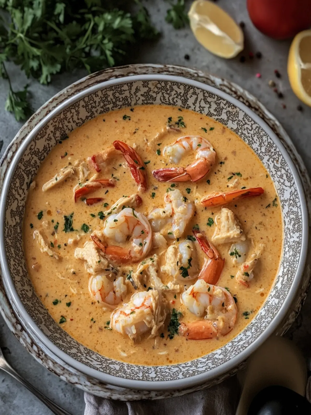Creamy Shrimp and Crab Seafood Bisque for Cozy Evenings 5 Creamy Shrimp and Crab Seafood Bisque