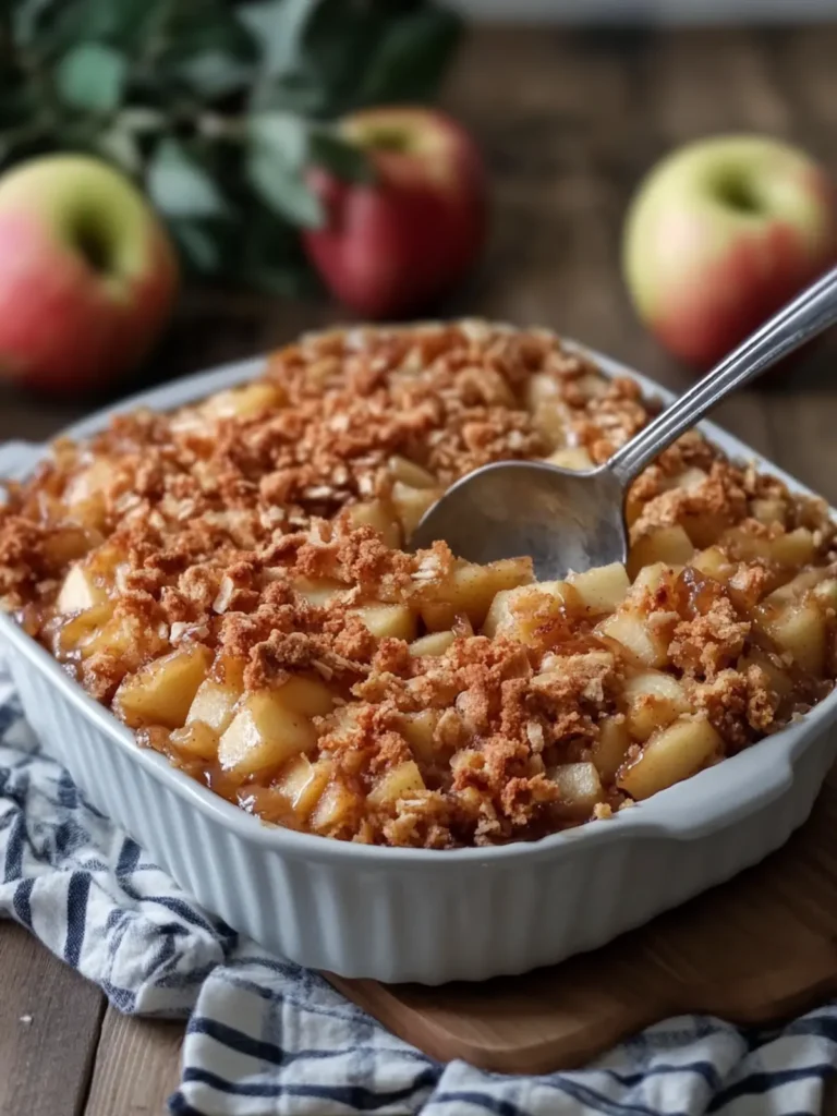 Caramel Apple Dump Cake