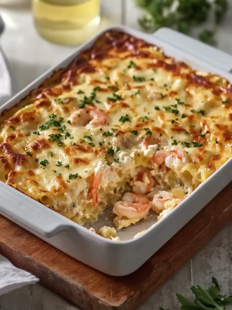 Savory Seafood Lasagna with Shrimp and Crab for Comforting Nights 2 Seafood Lasagna with Shrimp and Crab