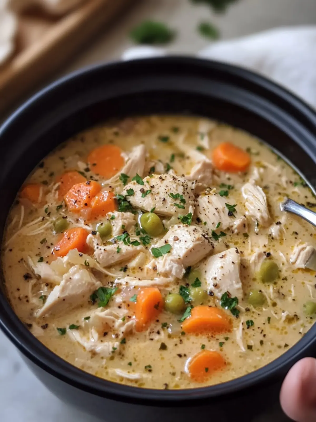 Cozy Up with Easy Slow Cooker Chicken Stew Delight 5 Slow Cooker Chicken Stew