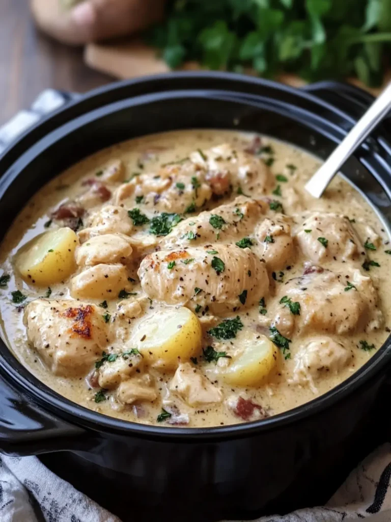 Slow Cooker Creamy Chicken and Potatoes for Cozy Nights 3 Slow Cooker Creamy Chicken and Potatoes
