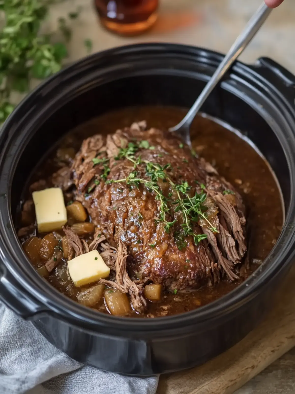 Savory Slow Cooker Coca-Cola Beef Roast with Butter Bliss 5 Slow Cooker Coca-Cola Beef Roast with Butter