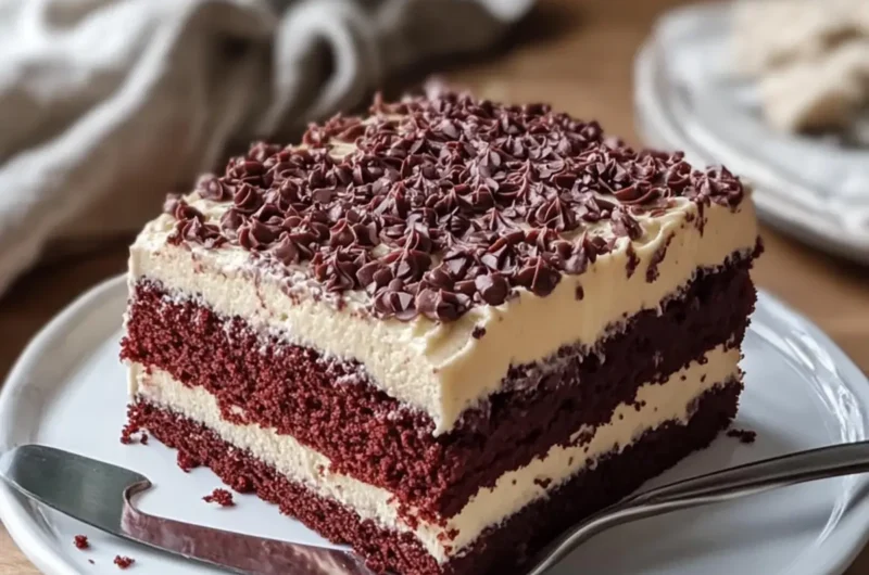 Red Cocoa Sheet Cake