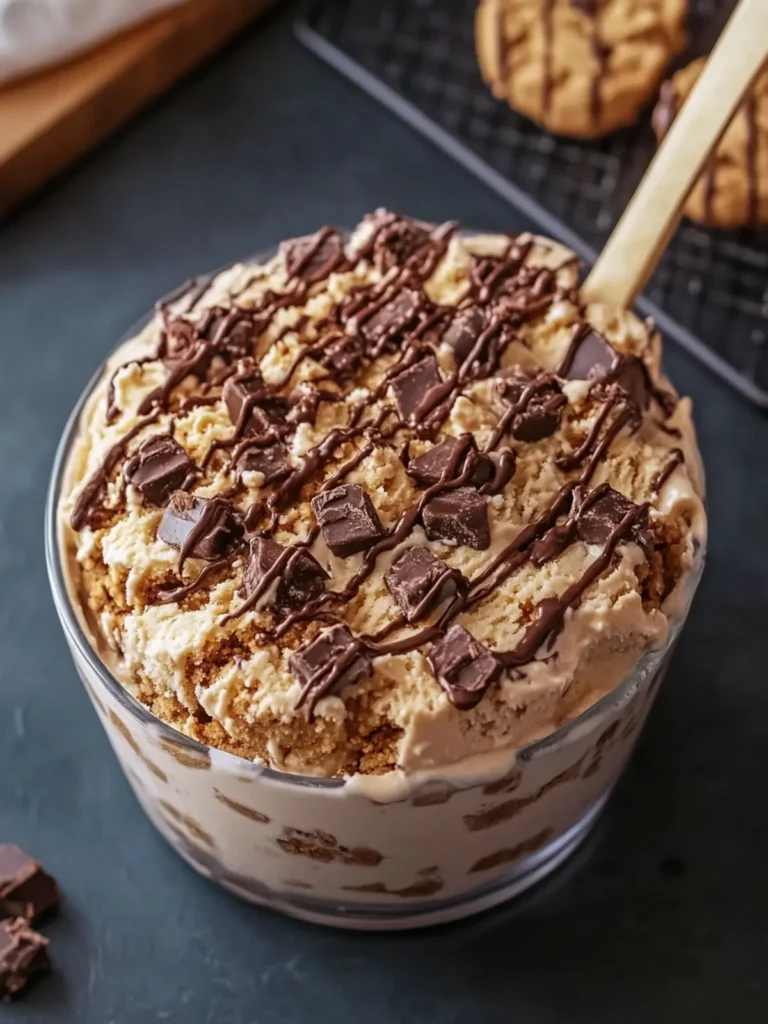 Indulge in Homemade Chocolate Peanut Butter Cookie Dough Ice Cream 2 Chocolate Peanut Butter Cookie Dough Ice Cream