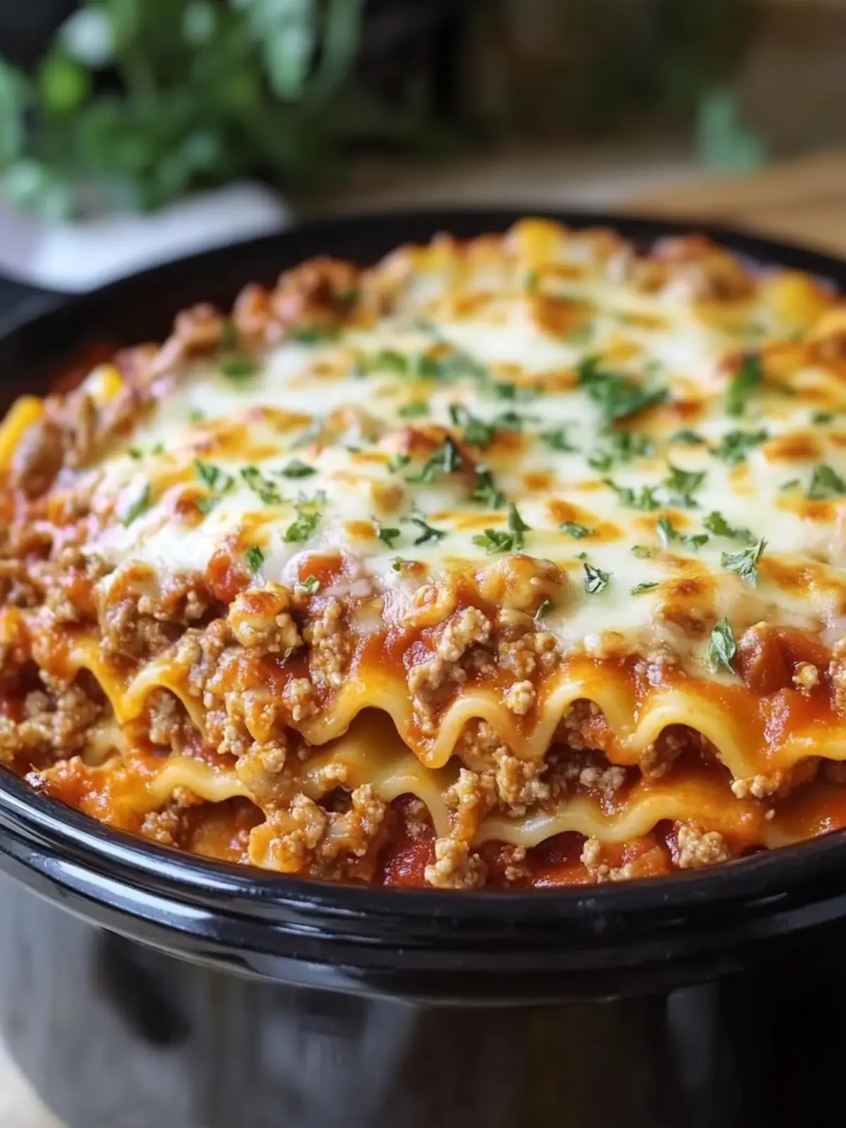 Slow Cooker Beef Lasagna Casserole for Ultimate Comfort Food 5 Slow Cooker Beef Lasagna Casserole