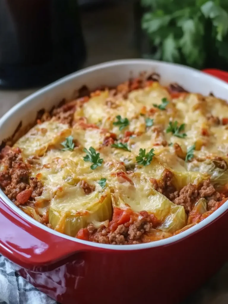 Crockpot Cabbage Roll Casserole with Ground Beef Delight 4 Crockpot Cabbage Roll Casserole with Ground Beef