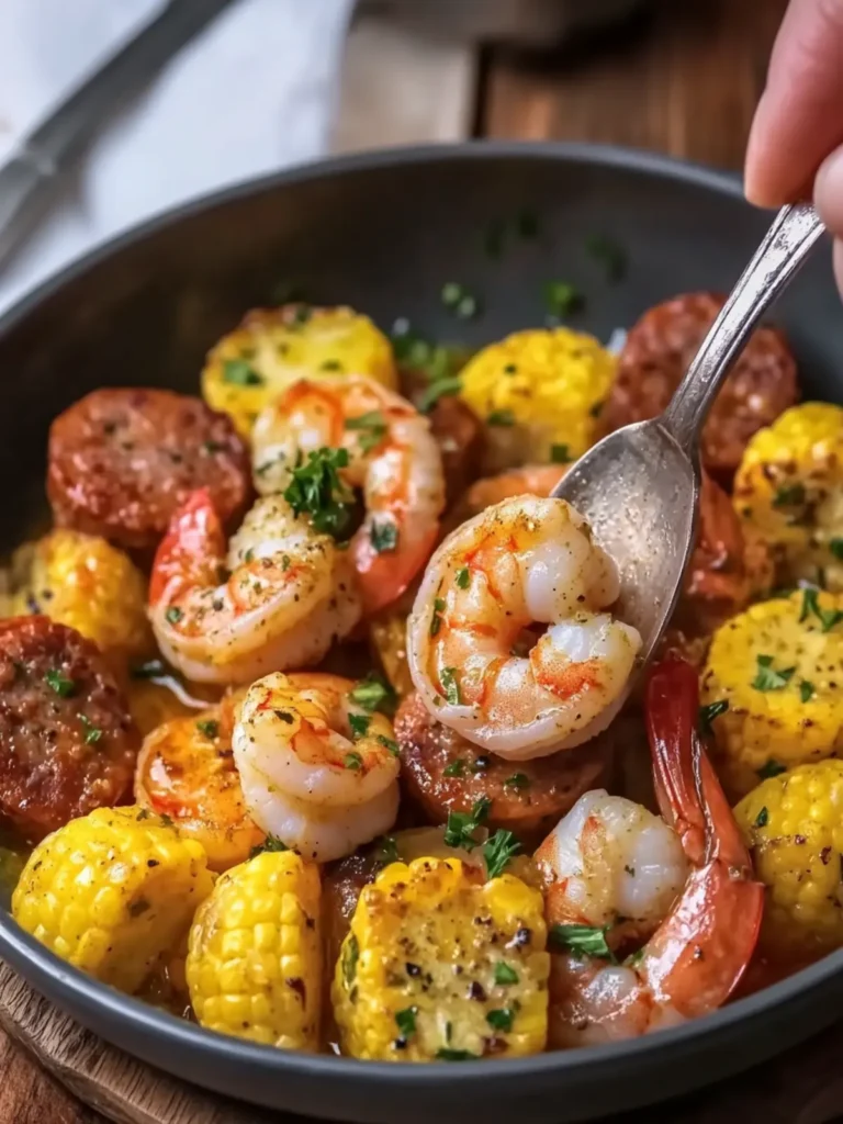 Garlic Butter Shrimp and Sausage Boil for Ultimate Flavor Fun 2 Garlic Butter Shrimp and Sausage Boil