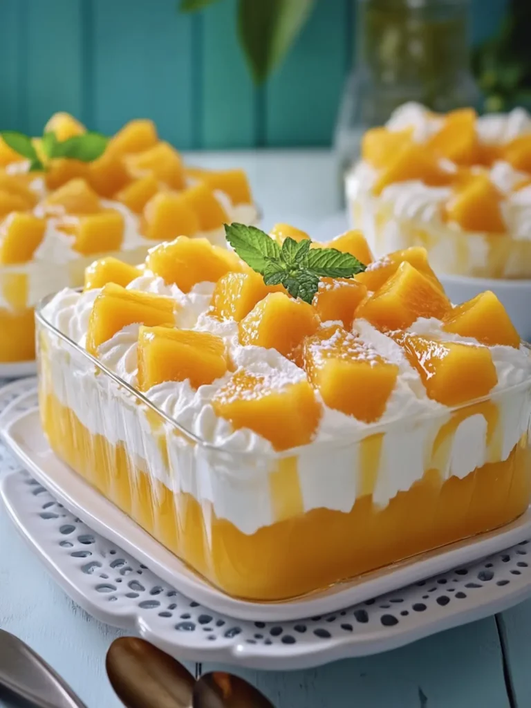 Irresistibly Creamy Mango Jelly Dessert You’ll Love to Make 2 Creamy Mango Jelly Dessert