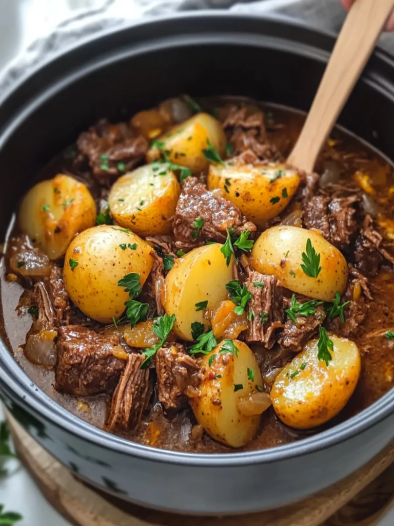 Savory Slow Cooker Beef and Potatoes for Cozy Nights 3 Slow Cooker Beef and Potatoes
