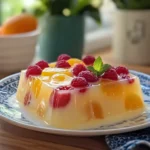 Irresistible 3-Milk Gelatin with Fruits in Jelly Delight 17 3-Milk Gelatin with Fruits in Jelly