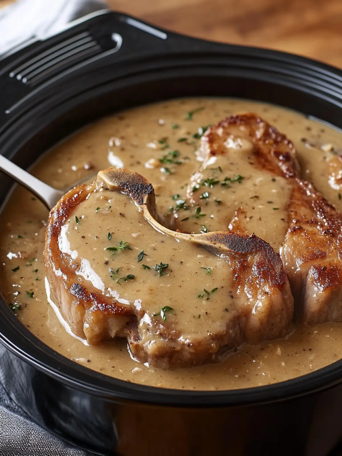 Tender Slow Cooker Pork Chops & Gravy for Cozy Nights 5 Slow Cooker Pork Chops & Gravy