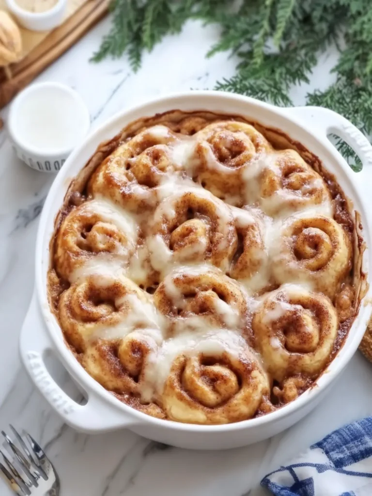 Irresistible Apple Pie Cinnamon Roll Casserole for Cozy Mornings 2 Apple Pie Cinnamon Roll Casserole