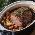 Slow Cooker Glazed Roast