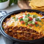 Crockpot Beef Enchilada Casserole Your New Family Favorite 17 Crockpot Beef Enchilada Casserole