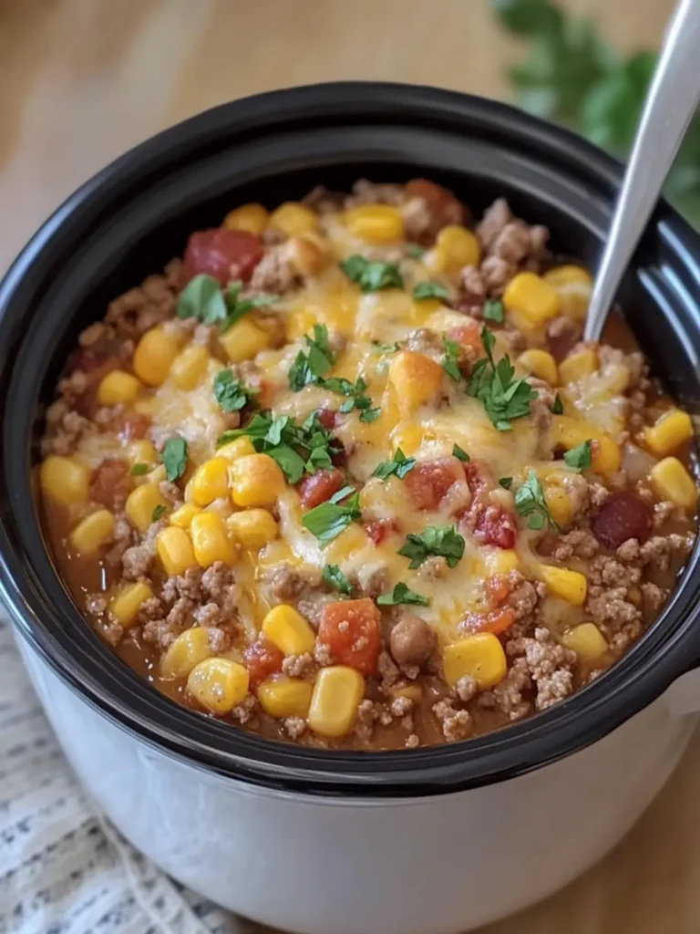 Savory Slow Cooker Cowboy Casserole for Cozy Nights 3 Slow Cooker Cowboy Casserole