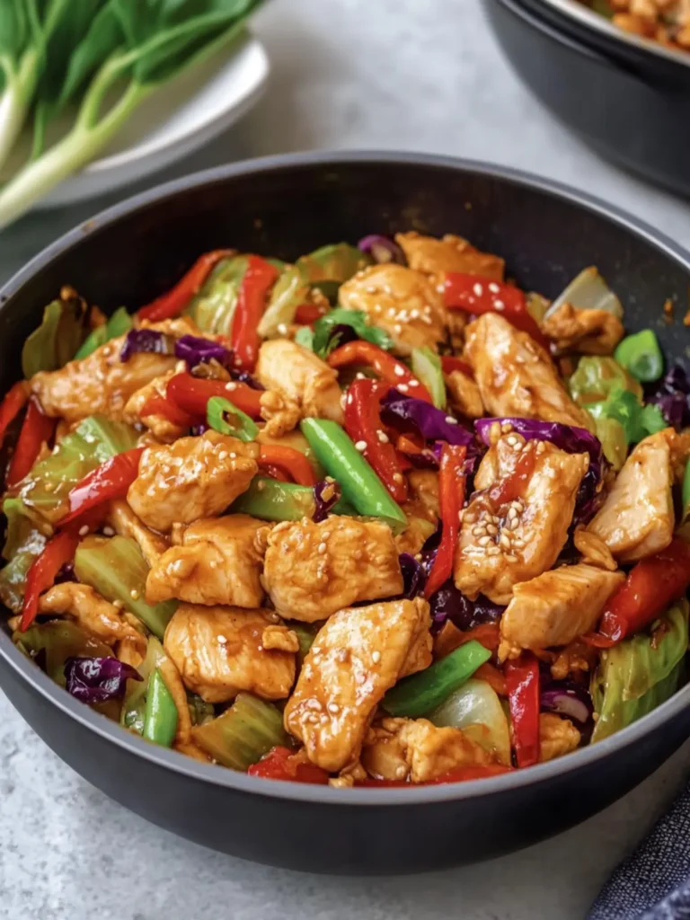 Easy Chicken & Cabbage Stir Fry for a Flavorful Weeknight Win 2 Easy Chicken & Cabbage Stir Fry