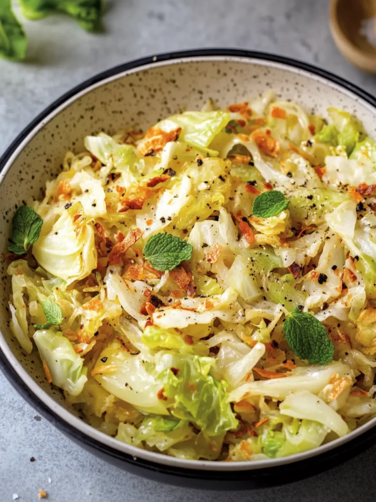 Savor Quick and Easy Fried Cabbage for a Flavorful Twist 3 Easy Fried Cabbage