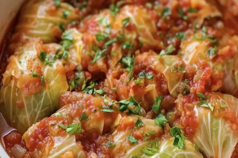 Slow-Cooker Unstuffed Cabbage Rolls