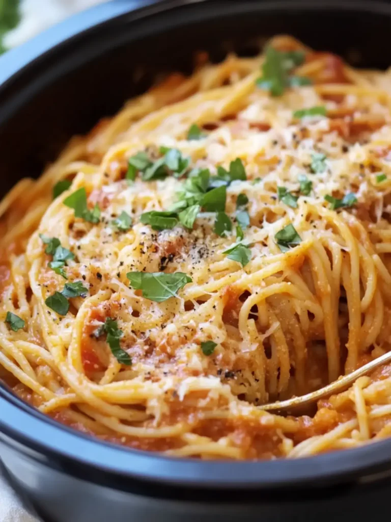 Crockpot Million Dollar Spaghetti