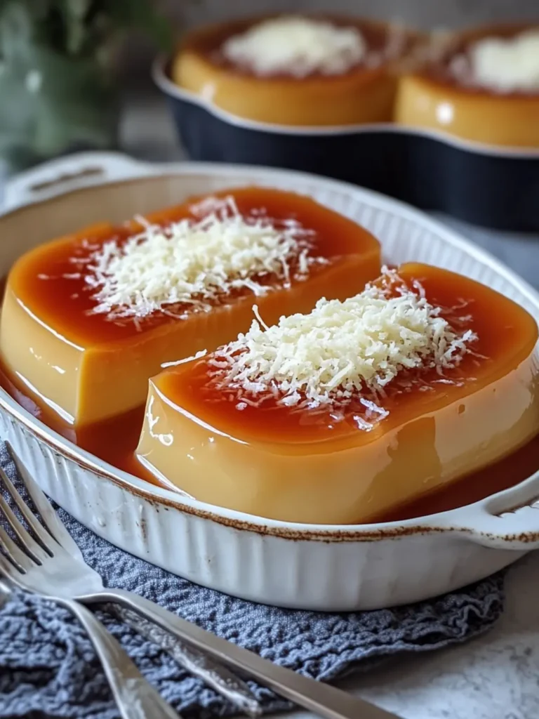 Cheesy Jelly Flan