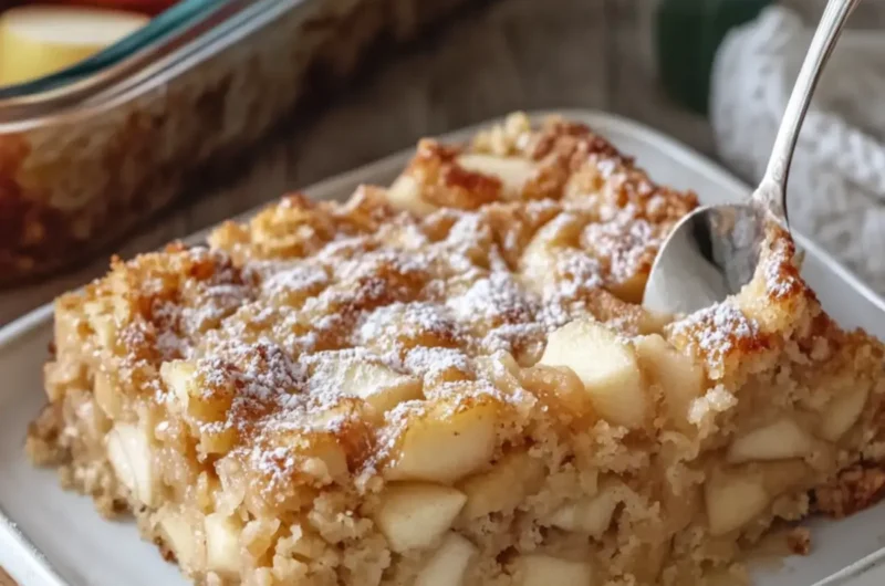 Most Delicious Apple Cake Casserole