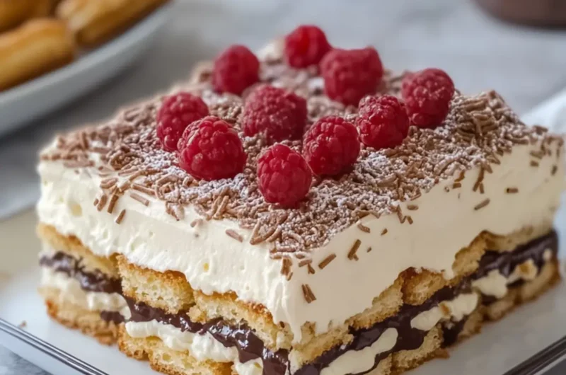 No-Bake Éclair Cake