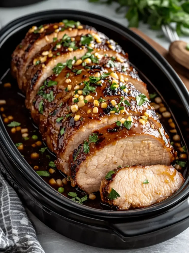 Sticky Honey Garlic Glazed Pork Tenderloin That Dazzles Your Tastebuds 2 Sticky Honey Garlic Glazed Pork Tenderloin