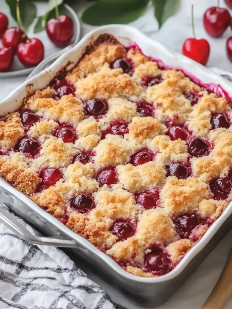 Easy 3-Ingredient Cherry Dump Cake That Will Wow Your Guests 3 3-Ingredient Cherry Dump Cake