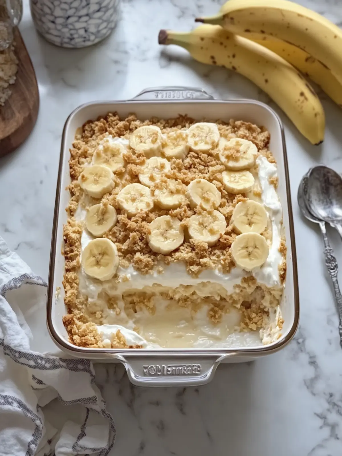 Banana Cream Lush Casserole: A Dreamy Treat for Dessert Lovers 5 Banana Cream Lush Casserole