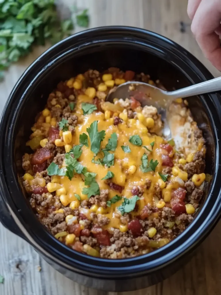 Savory Slow Cooker Cowboy Casserole for Cozy Nights 2 Slow Cooker Cowboy Casserole