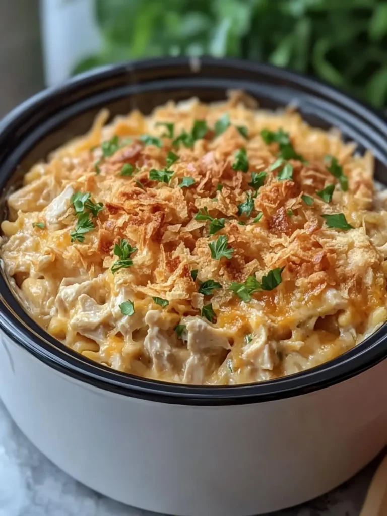 Crockpot Million Dollar Chicken Casserole for Cozy Evenings 4 Crockpot Million Dollar Chicken Casserole