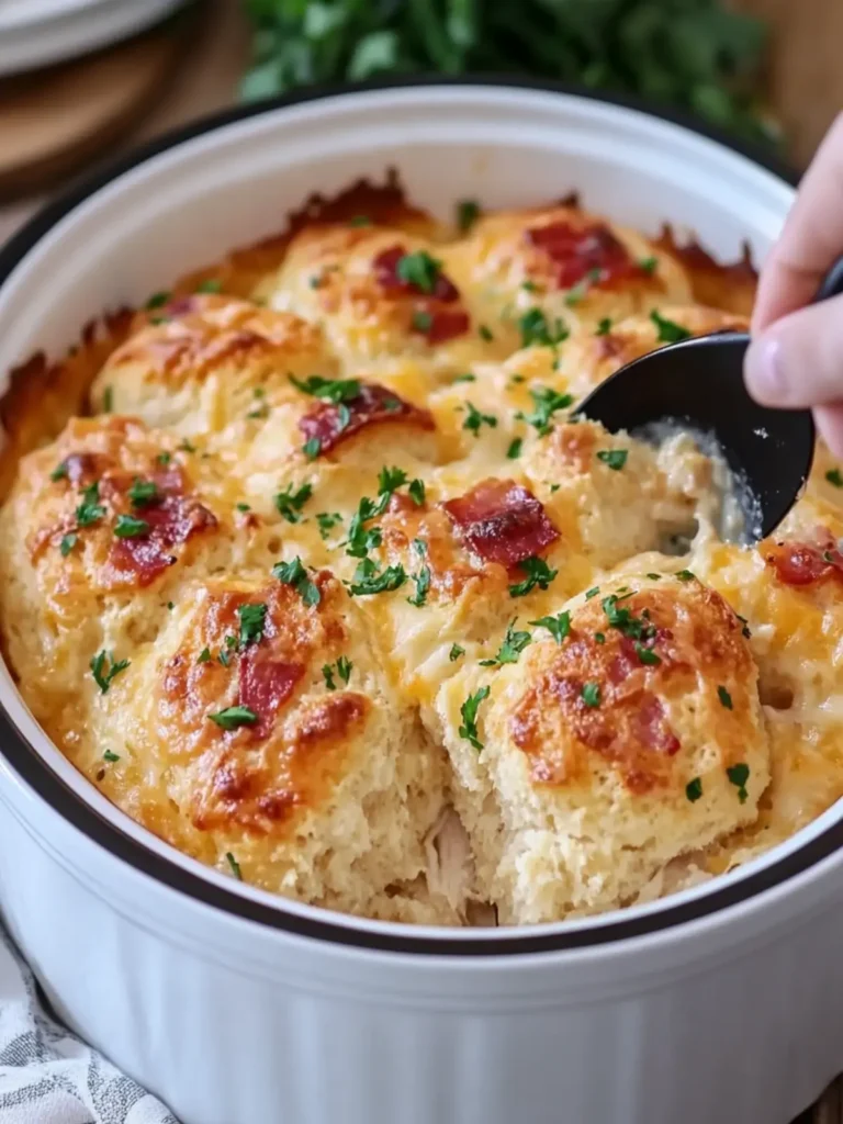Crockpot Cheesy Turkey Bacon Garlic Parmesan Chicken Delight 2 Crockpot Cheesy Turkey Bacon Garlic Parmesan Chicken Biscuit Cobbler