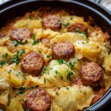 Savory Crockpot Cabbage and Sausage Casserole Delight 15 Crockpot Cabbage and Sausage Casserole