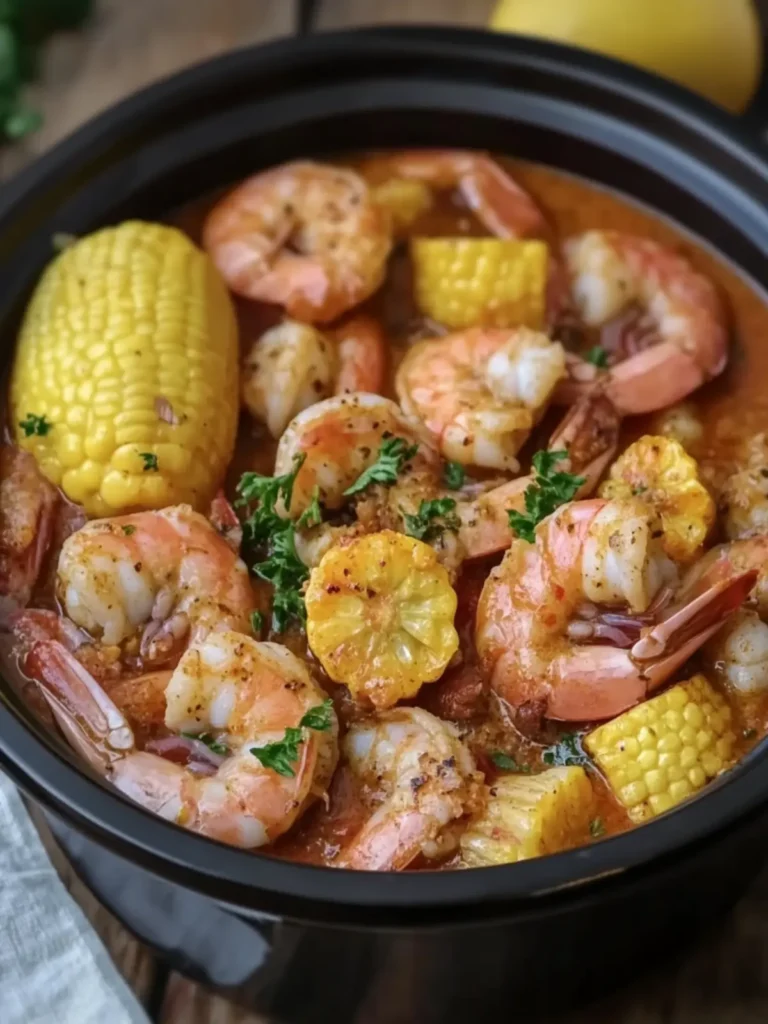 Savory Slow Cooker Cajun Shrimp Boil for Perfect Family Feasts 3 Slow Cooker Cajun Shrimp Boil