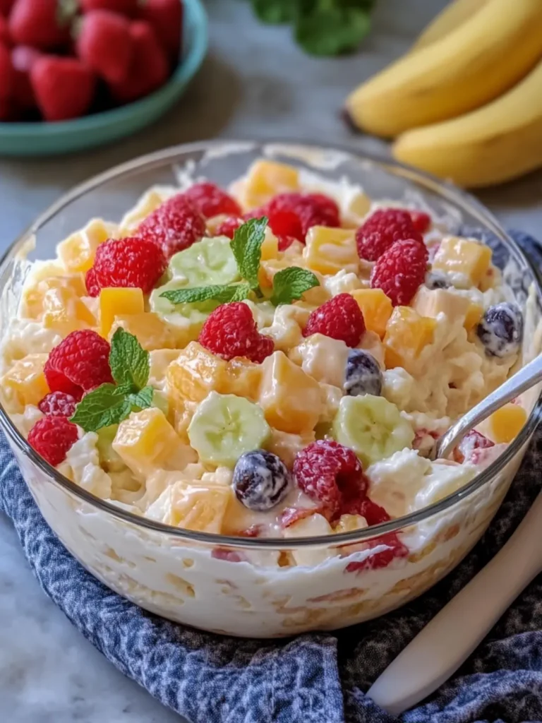 Hawaiian Cheesecake Salad That Will Brighten Your Day 2 Hawaiian Cheesecake Salad